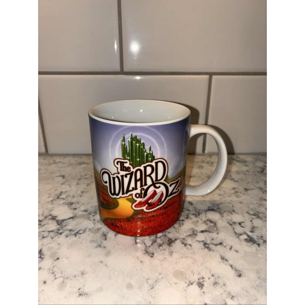 Wizard of Oz Themed Color Morphing Heat Changing Coffee Mug Ruby Slippers 11oz